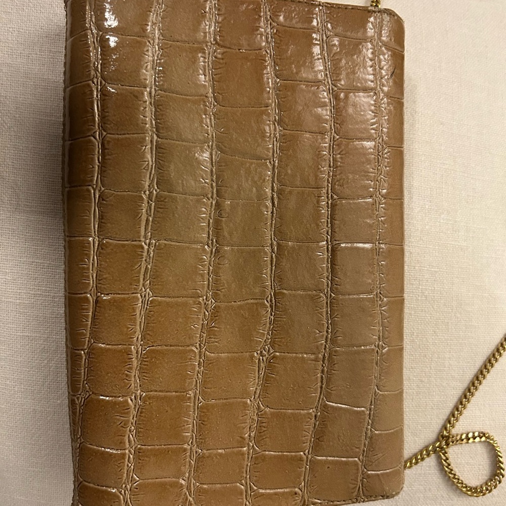 Vintage Givenchy Paris Genuine Leather Crossbody Bag - Picture 3 of 4